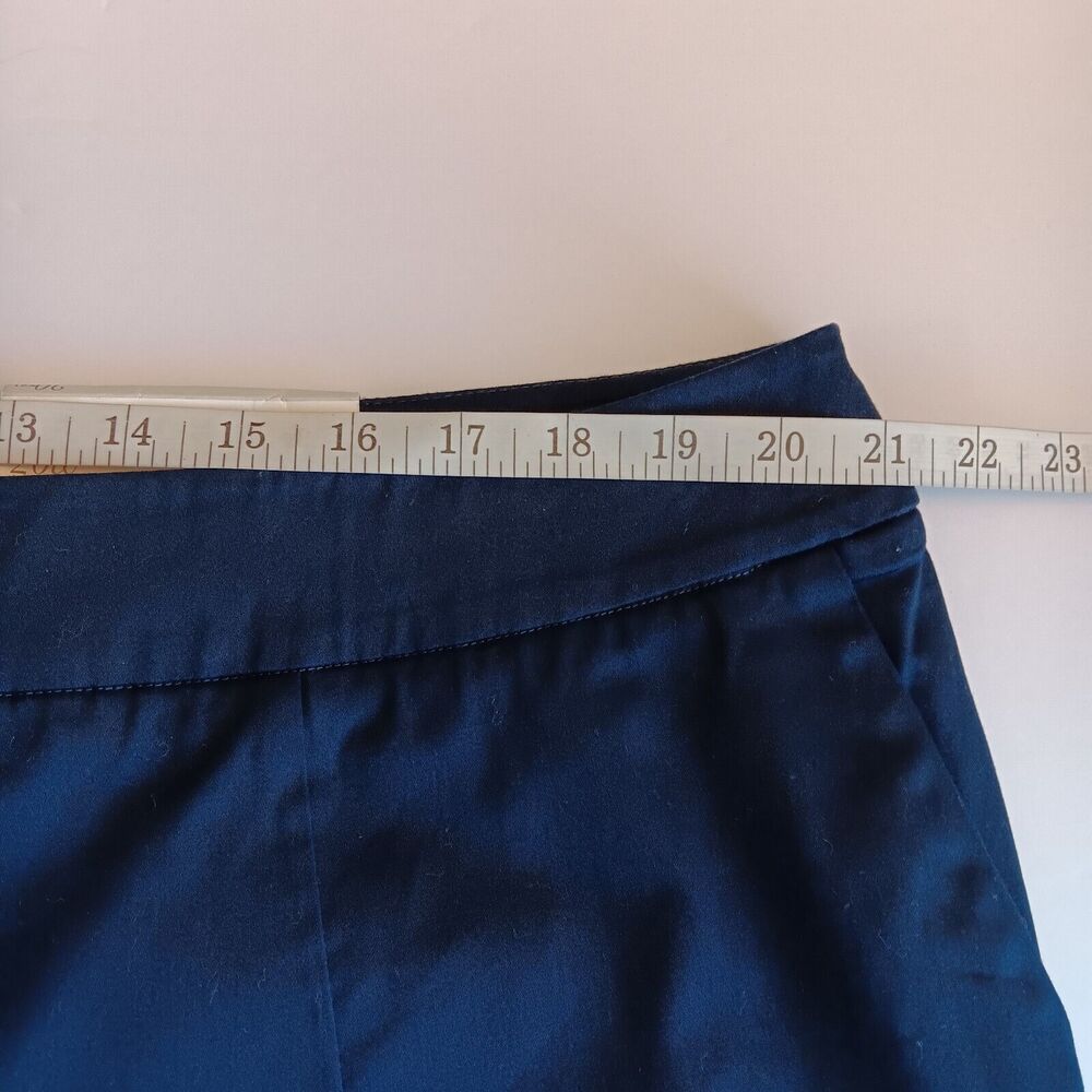 NWT Established 1946 Size 20W Navy Blue Cotton Shape Enhancing Ankle Pants - Picture 9 of 11